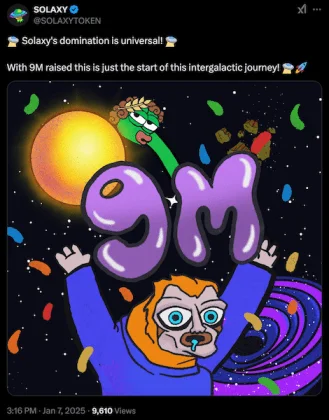 SOLX presale raised $9M