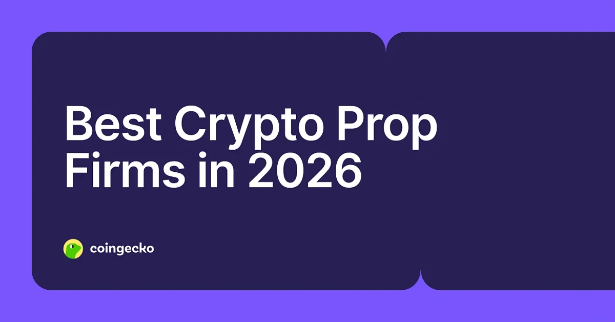 Best Crypto Prop Firms in 2026