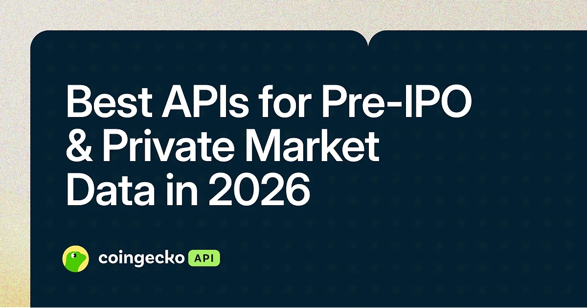 Best APIs for Pre-IPO & Private Market Data in 2026
