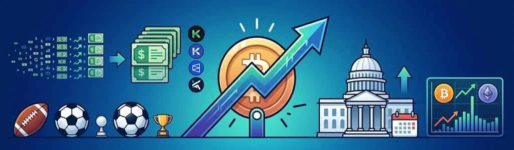 Prediction Markets Surpass $20 Billion in Weekly Trading Volume for the First Time