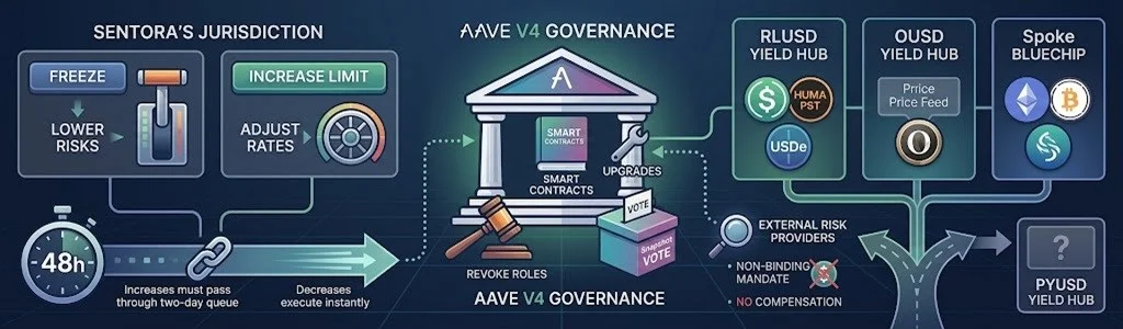 Sentora Targets Aave V4 With Proposal to Share Half of Market Revenue With DAO