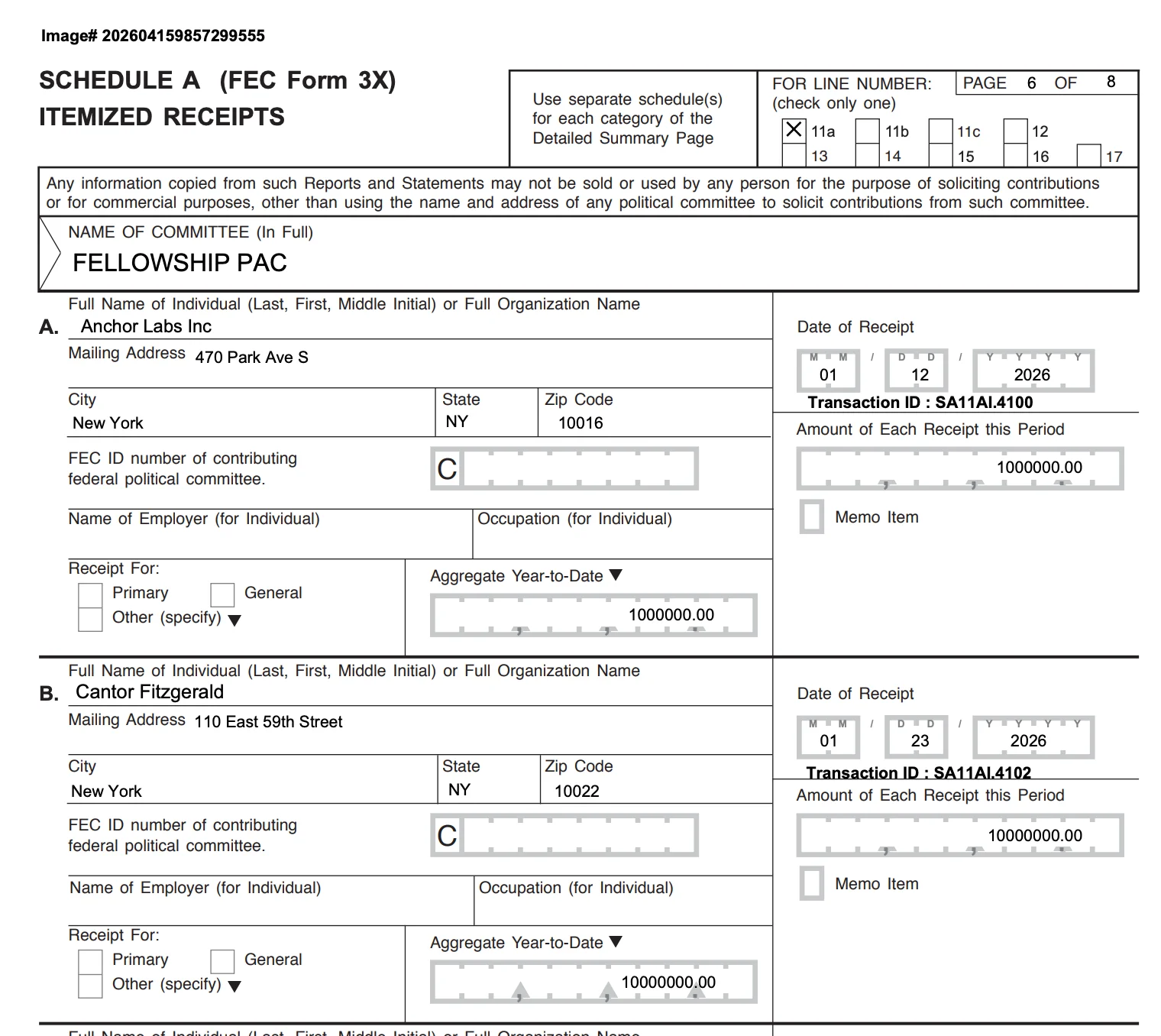 Commerce Secretary Howard Lutnick’s old firm pumps $10 million into super PAC led by Tether executive