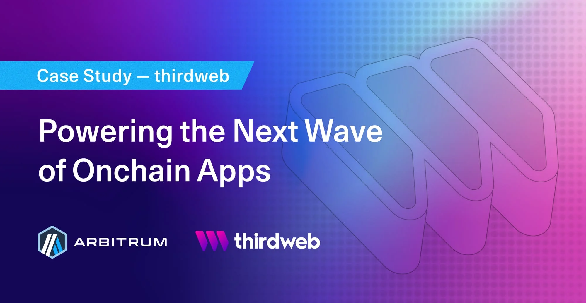 thirdweb Advances Onchain App Development Through Arbitrum Stylus Integration