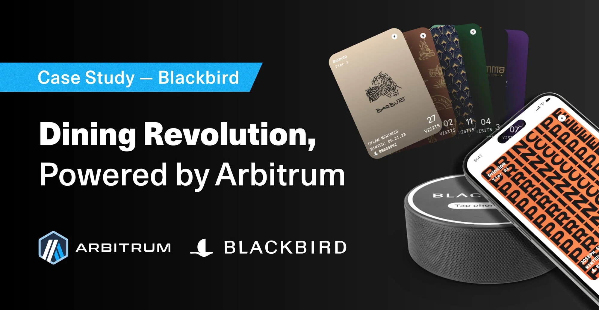Blackbird Redefines Restaurant Loyalty with Arbitrum Blockchain Technology